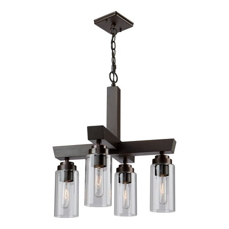 Artcraft Home Glow AC10864BU 4 Light Chandelier AC10864BU